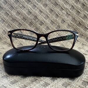 Coach Women's Tortoise Eye Glasses